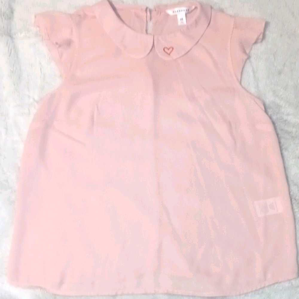 Popsugar light pink top
